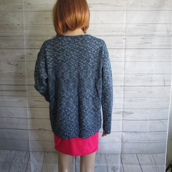 NWT - CHAPS blue multi sweater -sz L - MSRP $69.00 - Picture 3 of 3